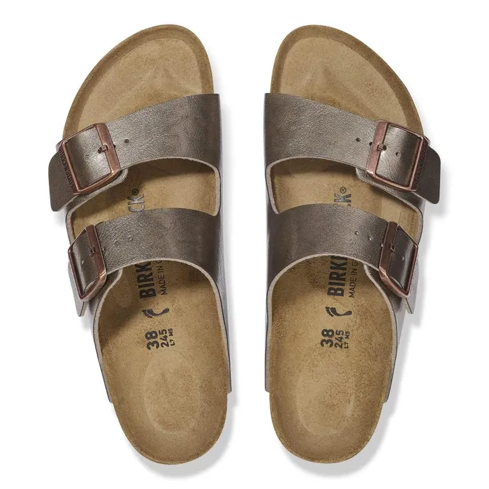 Women Birkenstock TwoStrap Arizona Graceful Taupe