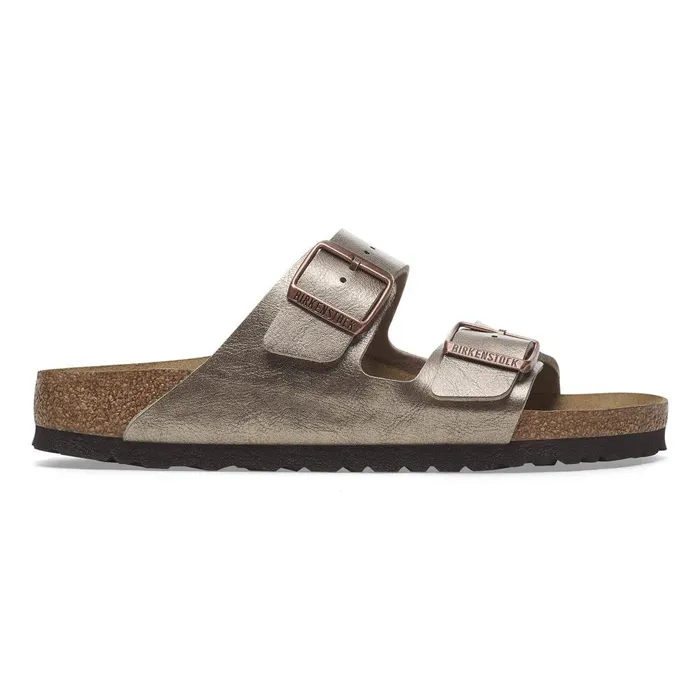 Women Birkenstock TwoStrap Arizona Graceful Taupe