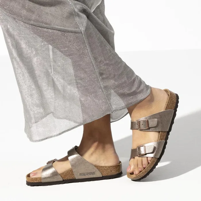 Women Birkenstock TwoStrap Sydney Graceful Taupe