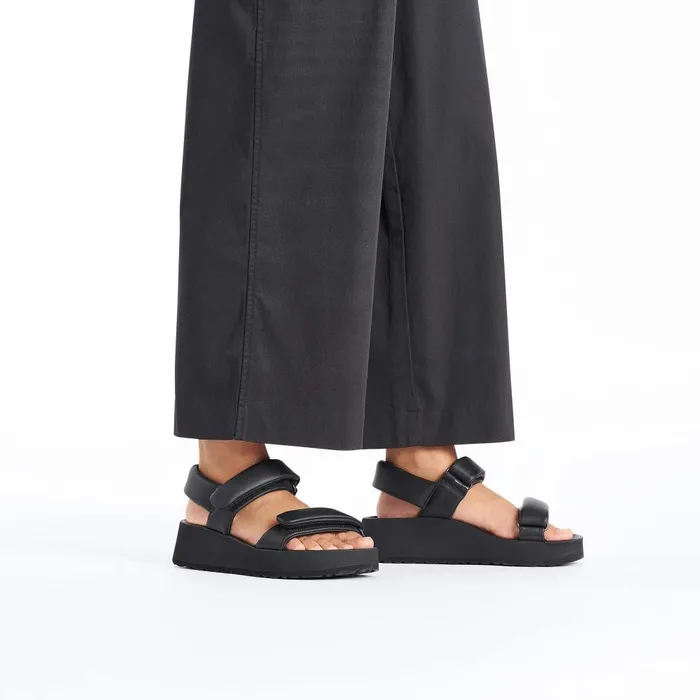 Women Birkenstock TwoStrap Theda Black