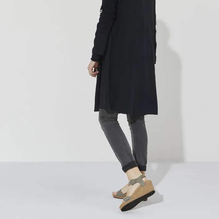 Women Birkenstock Wedges and Platforms Soley Dove Gray