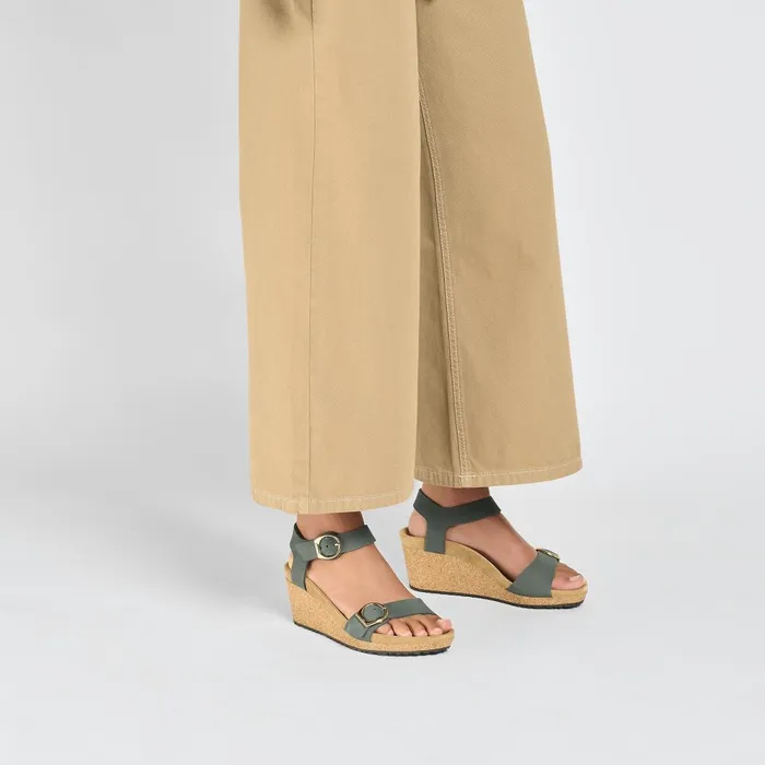 Women Birkenstock Wedges and Platforms Soley Thyme