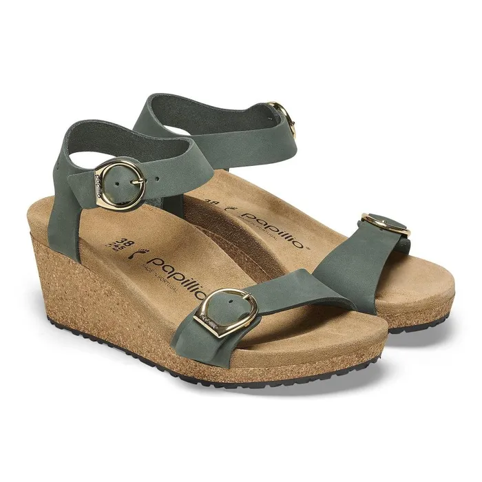 Women Birkenstock Wedges and Platforms Soley Thyme