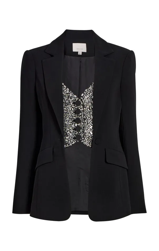 Women Blazers Cinq Sept Cynthia Blazer Black