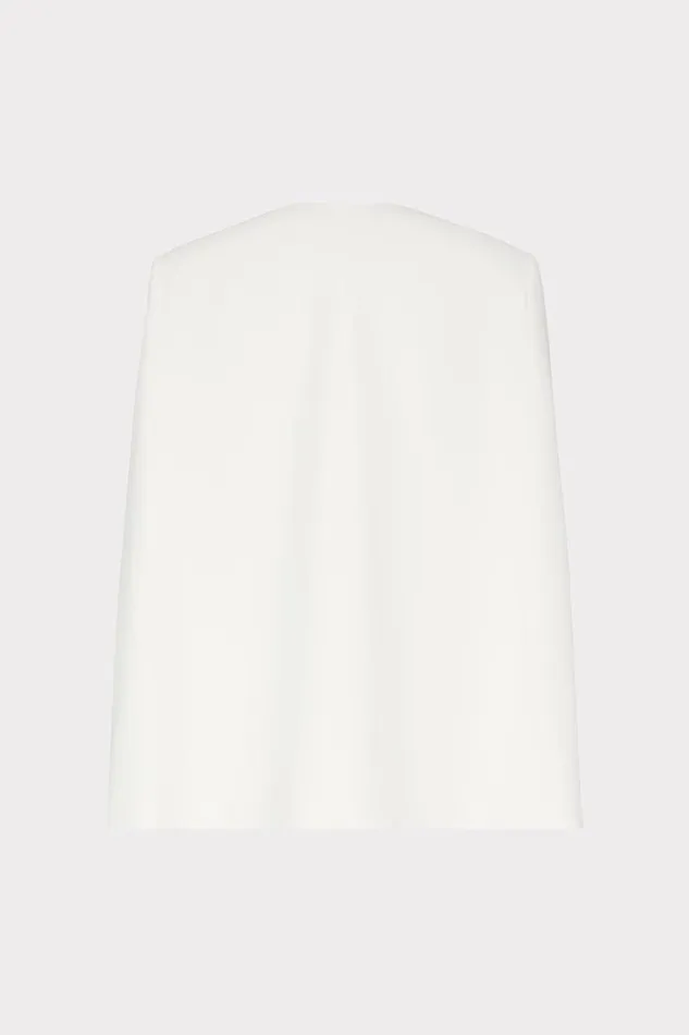 Women Blazers Milly Astrid Cape Blazer White Women Blazers Milly Astrid Cape Blazer White