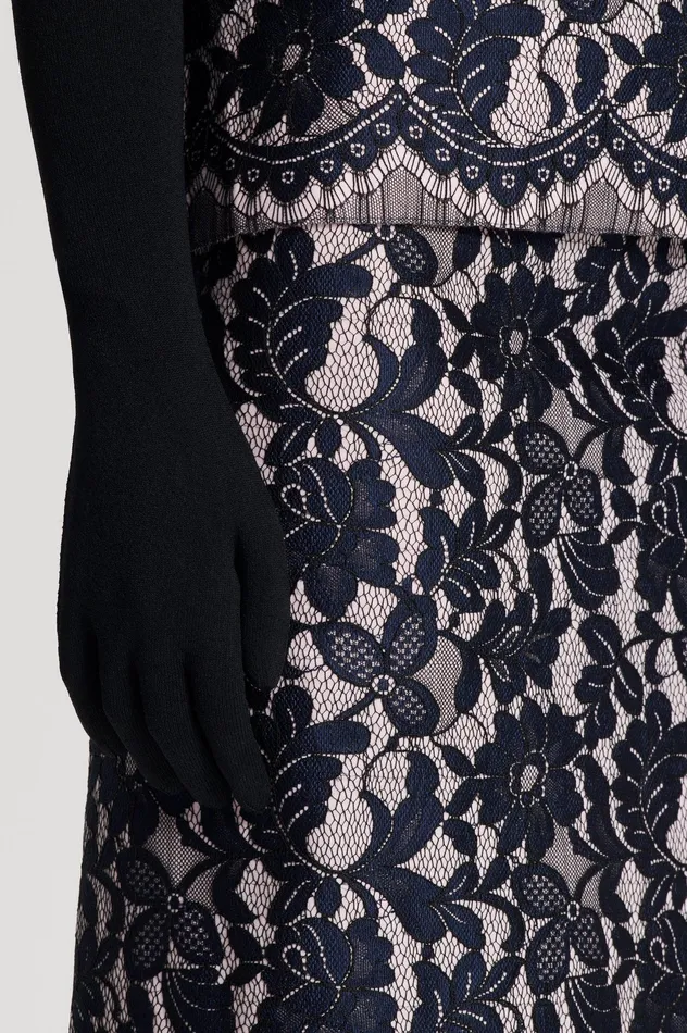 Women BONDED LACE SKIRT NAVY Skirts Scanlan Theodore Women BONDED LACE SKIRT NAVY Skirts Scanlan Theodore