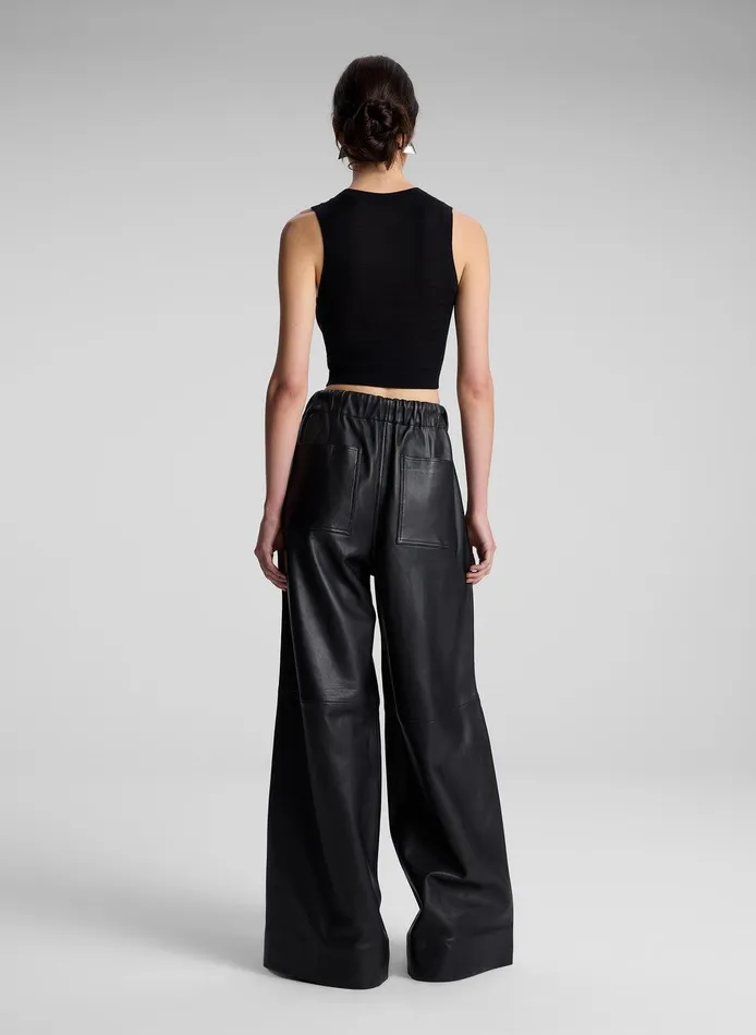 Women Brody Fine Merino Vest Black ALC Sweaters