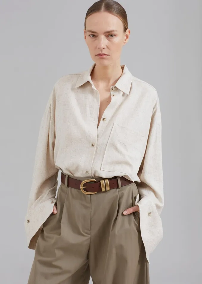 Women By Malene Birger Zoira Belt 8211 Dark Brown The Frankie Shop