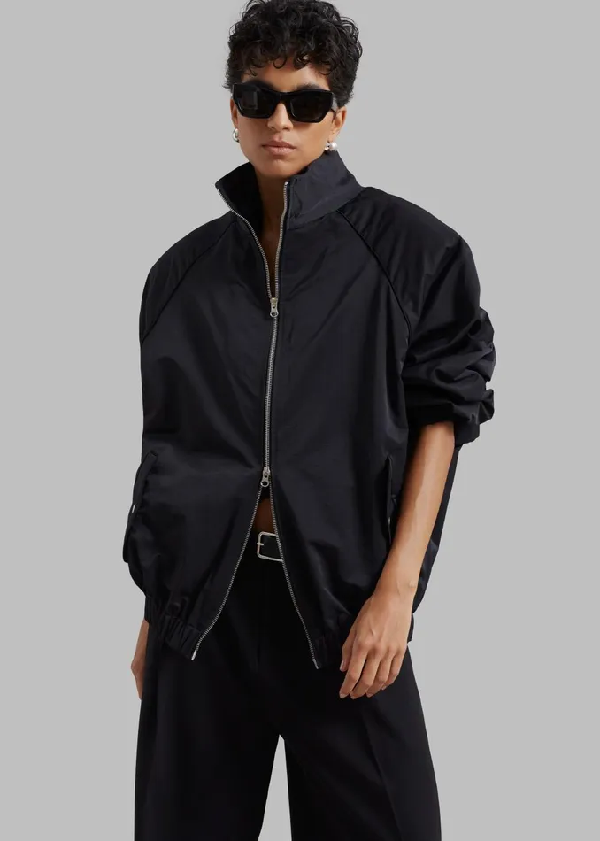 Women Carlisle Light Jacket 8211 Black The Frankie Shop Outerwear