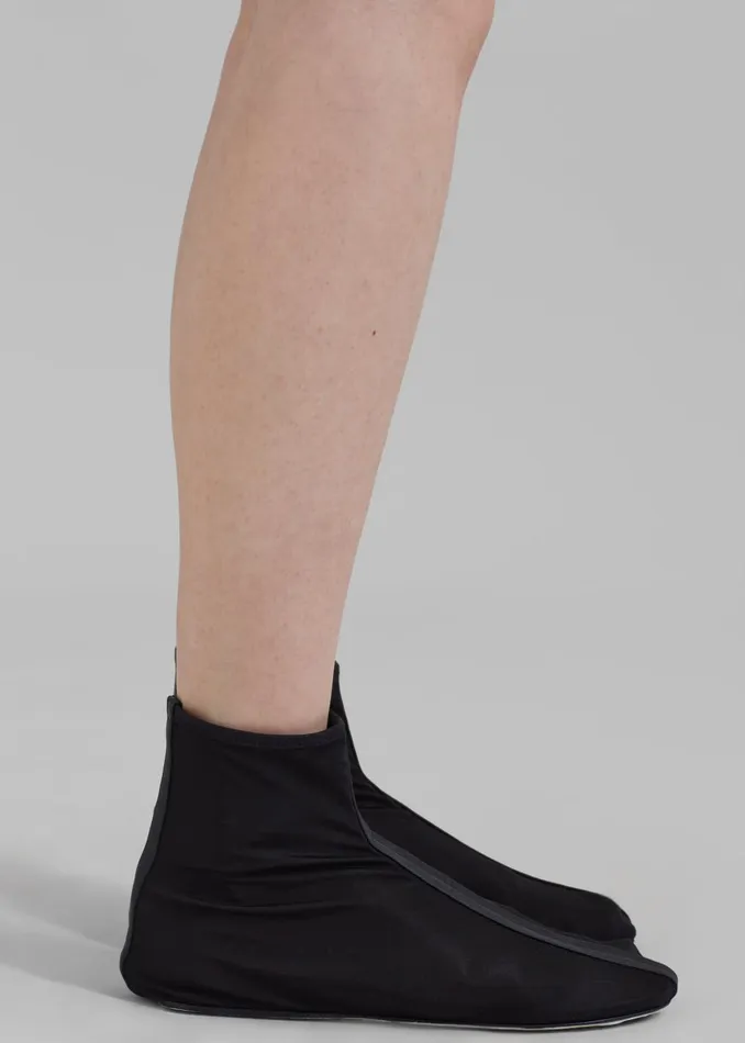 Women Christopher Esber Benson Ankle Boots 8211 Black The Frankie Shop
