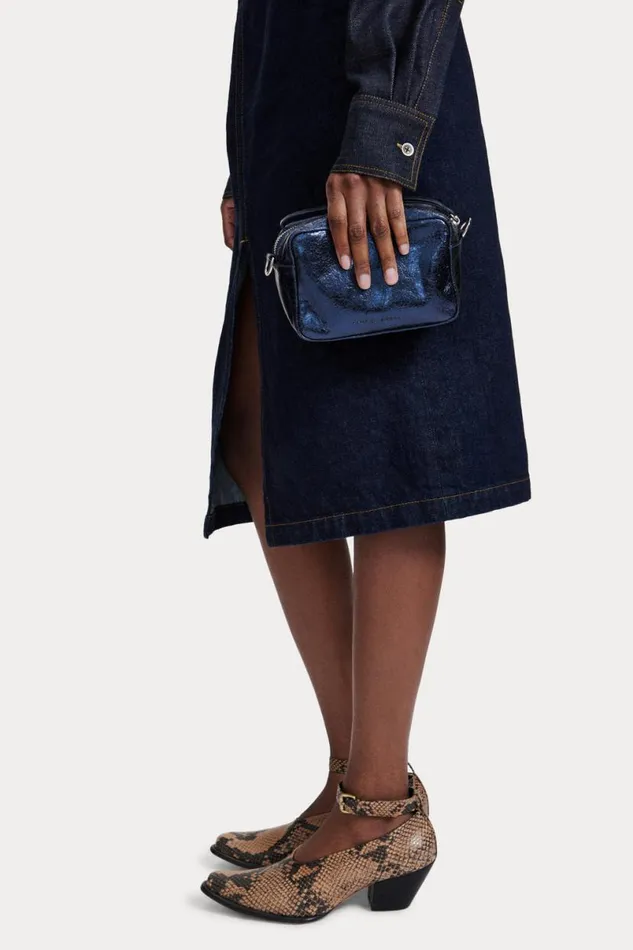 Women Clutches Handbags Crossbody Rachel Comey Cowell Crossbody Dark Indigo