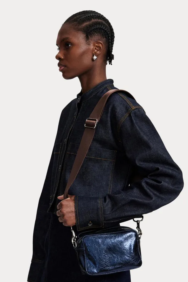 Women Clutches Handbags Crossbody Rachel Comey Cowell Crossbody Dark Indigo