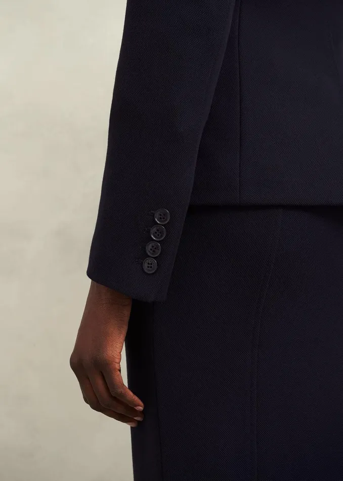 Women Coats and Jackets Hobbs Aly Jacket Navy