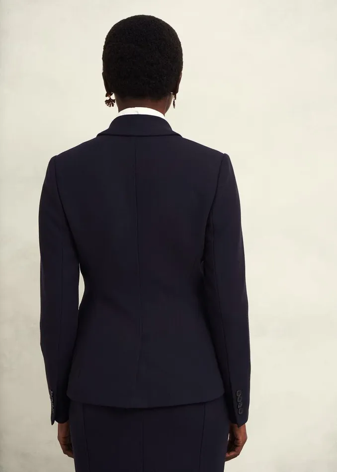 Women Coats and Jackets Hobbs Aly Jacket Navy