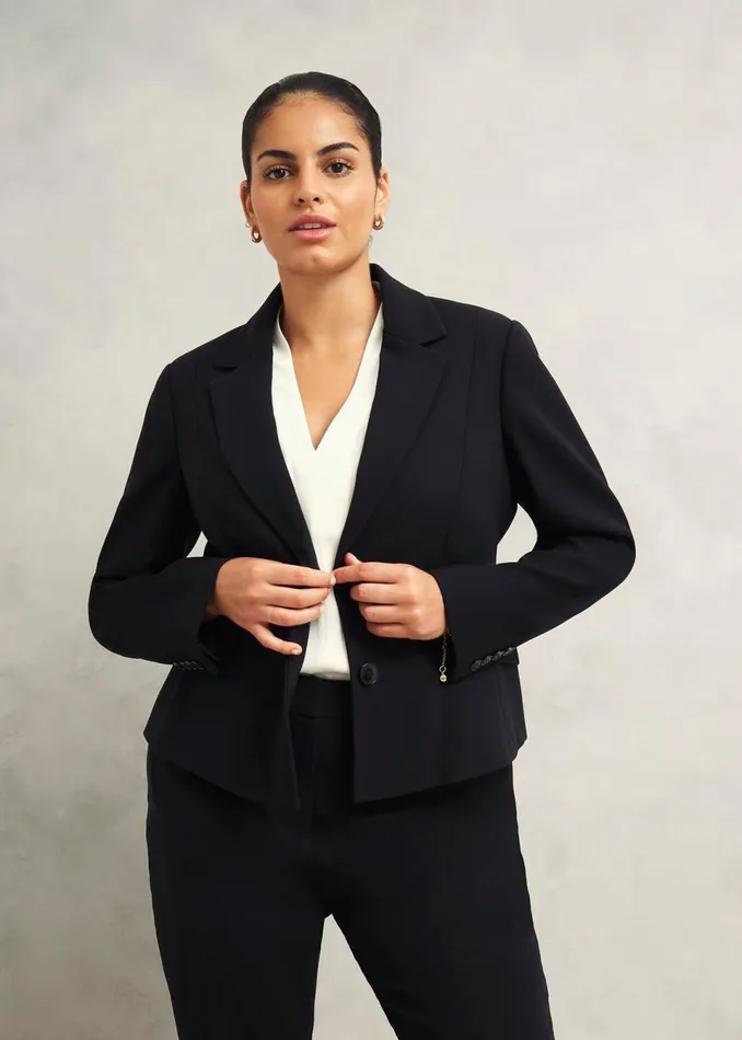 Women Coats and Jackets Hobbs Maya Jacket Black