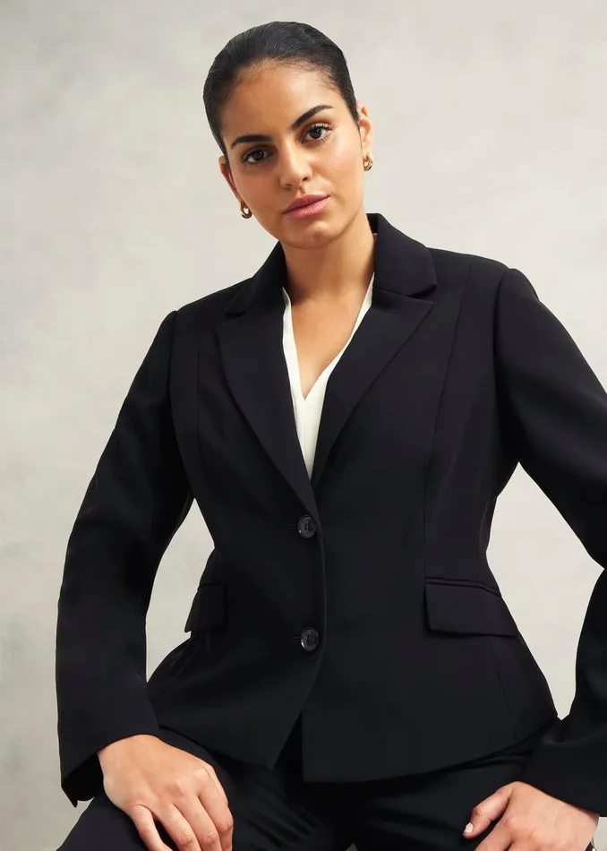 Women Coats and Jackets Hobbs Maya Jacket Black