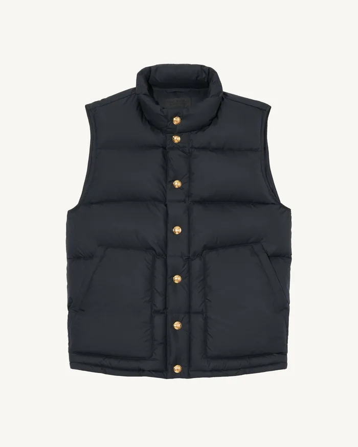 Women Coats and Outerwear Nili Lotan ELBERT VEST Midnight
