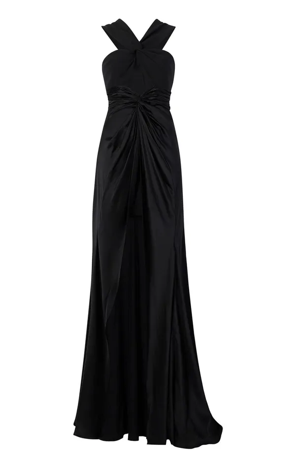 Women Cocktail and Evening Cinq Sept Dorrit Gown Black