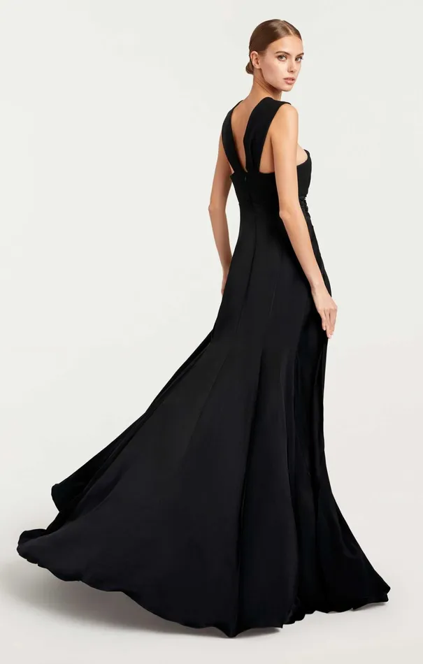 Women Cocktail and Evening Cinq Sept Dorrit Gown Black