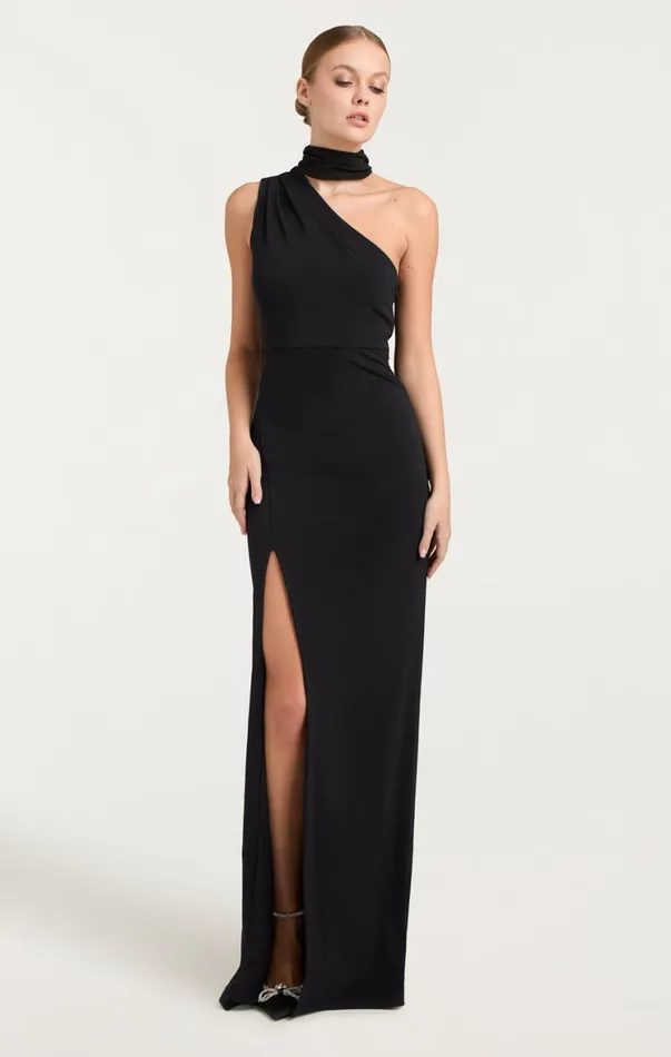 Women Cocktail and Evening Cinq Sept Mia Gown Black