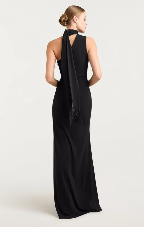 Women Cocktail and Evening Cinq Sept Mia Gown Black