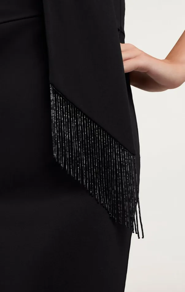 Women Cocktail and Evening Cinq Sept Mia Gown Black