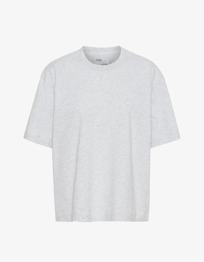 Women Colorfulstandard Oversized Organic TShirt 8211 Snow Melange TShirts