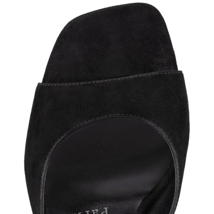 Women Condora Mule 85 Mm Mules 8211 Veau Velours 8211 Black Christian Louboutin Sandals and Slides