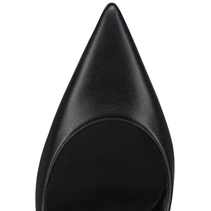 Women Condora Strap 85mm Strappy Pumps 8211 Nappa Leather 8211 Black Christian Louboutin Pumps