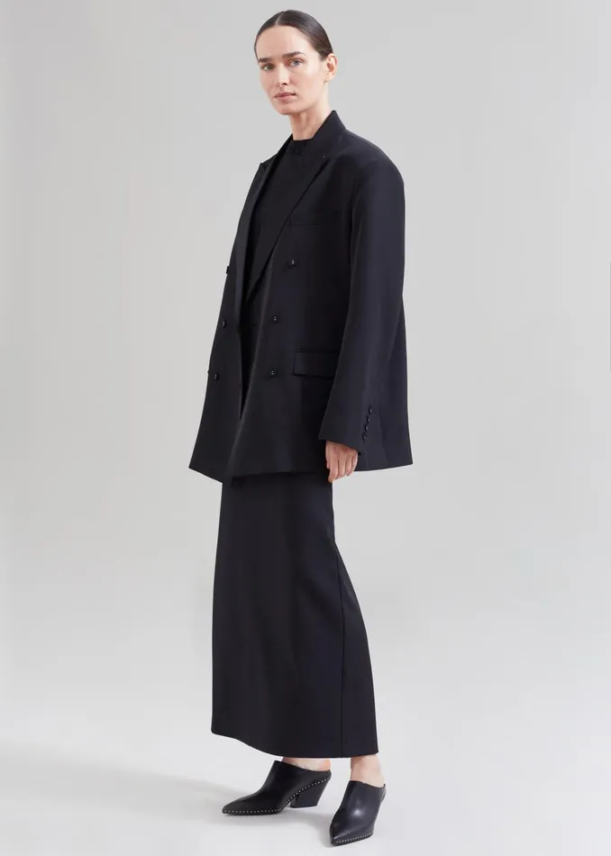 Women Demi Blazer 8211 Black The Frankie Shop Outerwear