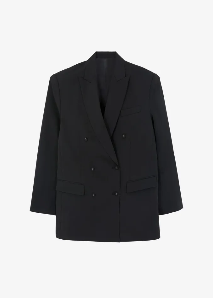 Women Demi Blazer 8211 Black The Frankie Shop Outerwear