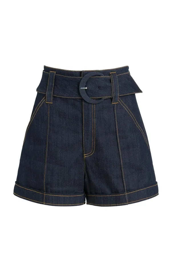 Women Denim Cinq Sept Denim Aldi Short Indigo
