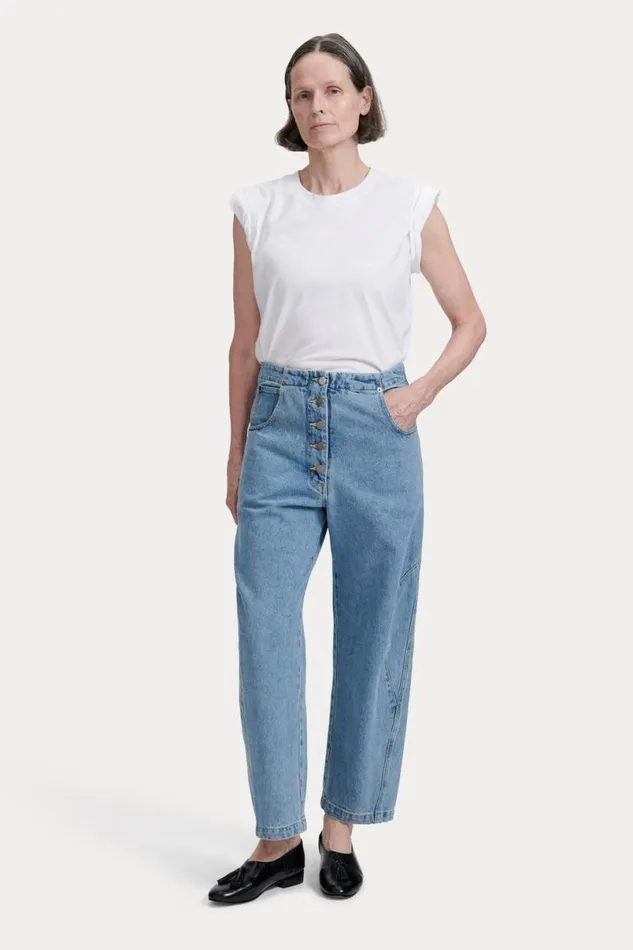 Women Denim Shop Rachel Comey Ayo Pant Celeste Women Denim Shop Rachel Comey Ayo Pant Celeste