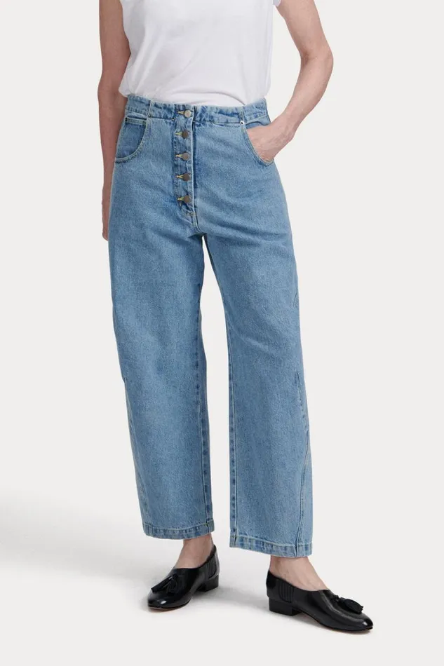 Women Denim Shop Rachel Comey Ayo Pant Celeste Women Denim Shop Rachel Comey Ayo Pant Celeste