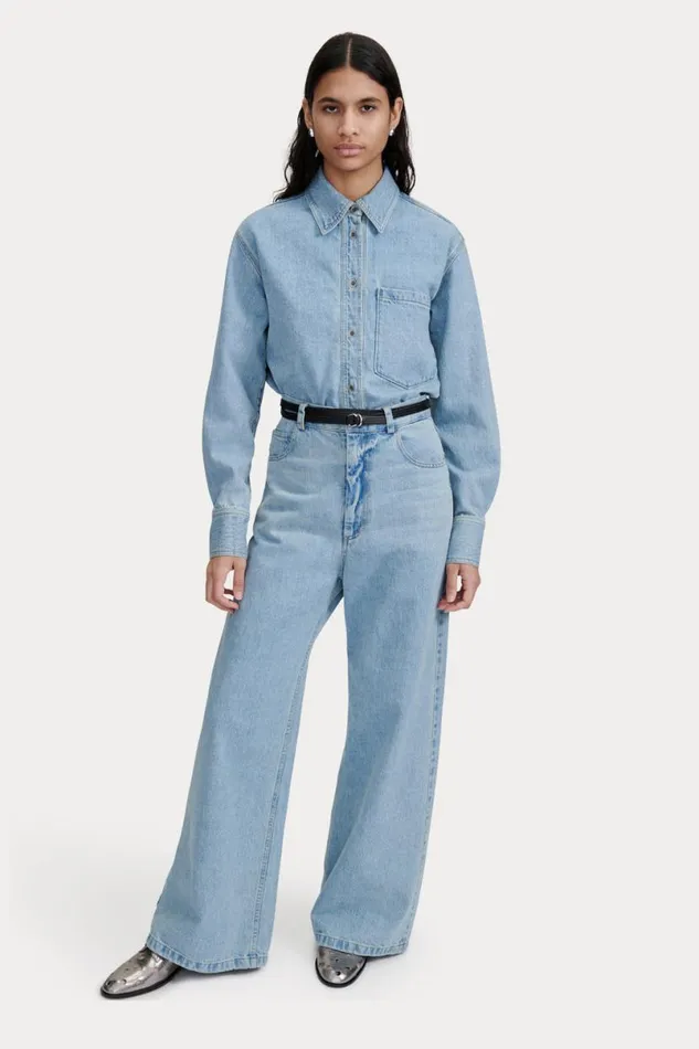 Women Denim Shop Rachel Comey Ayo Pant Celeste Women Denim Shop Rachel Comey Ayo Pant Celeste