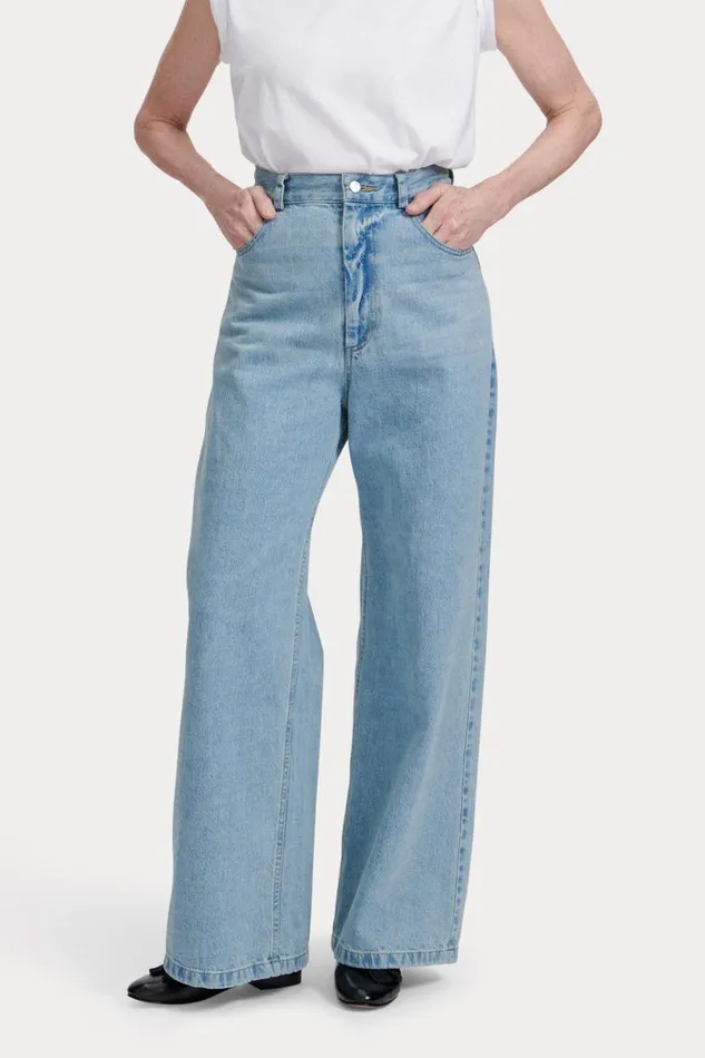 Women Denim Shop Rachel Comey Ayo Pant Celeste Women Denim Shop Rachel Comey Ayo Pant Celeste