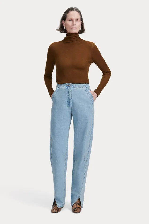 Women Denim Shop Rachel Comey Ayo Pant Celeste Women Denim Shop Rachel Comey Ayo Pant Celeste