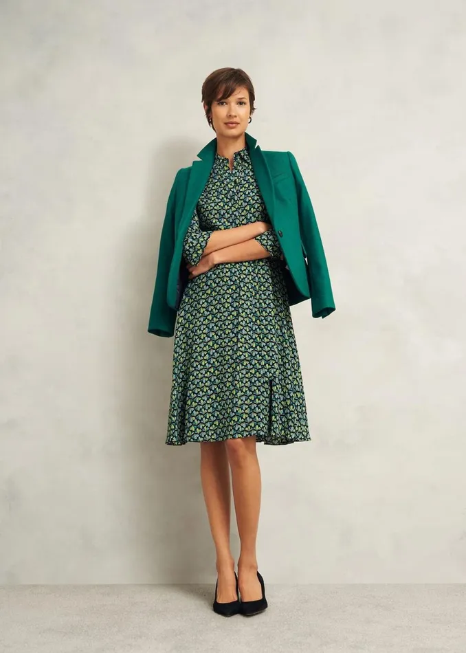 Women Dresses and Jumpsuits Hobbs Alex Dress Green Multi