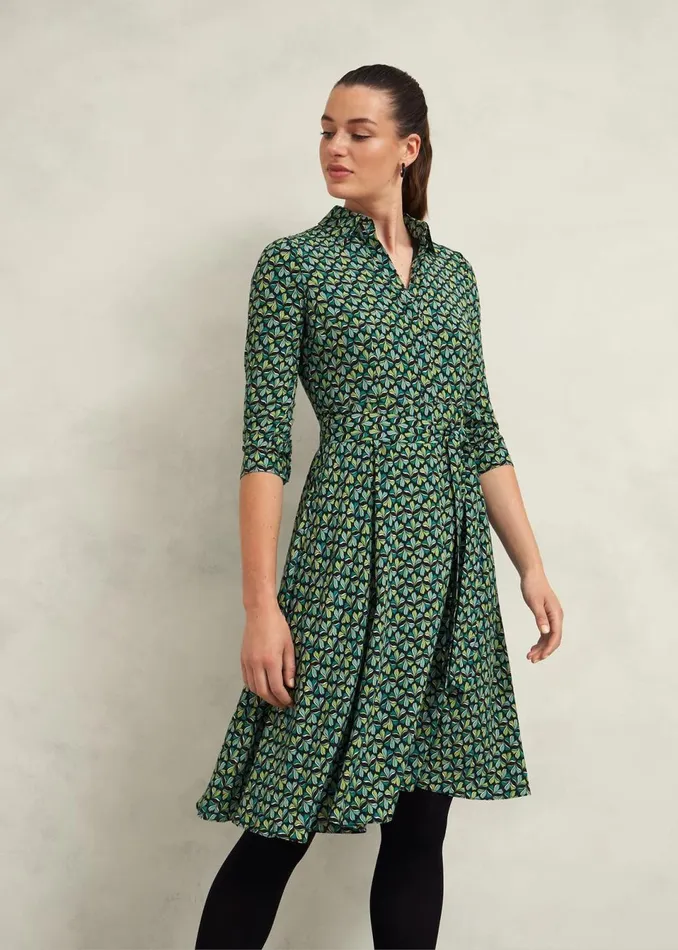 Women Dresses and Jumpsuits Hobbs Alex Dress Green Multi