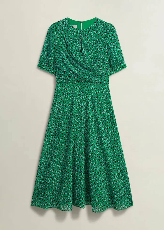Women Dresses and Jumpsuits Hobbs Bridget Dress Green Multi