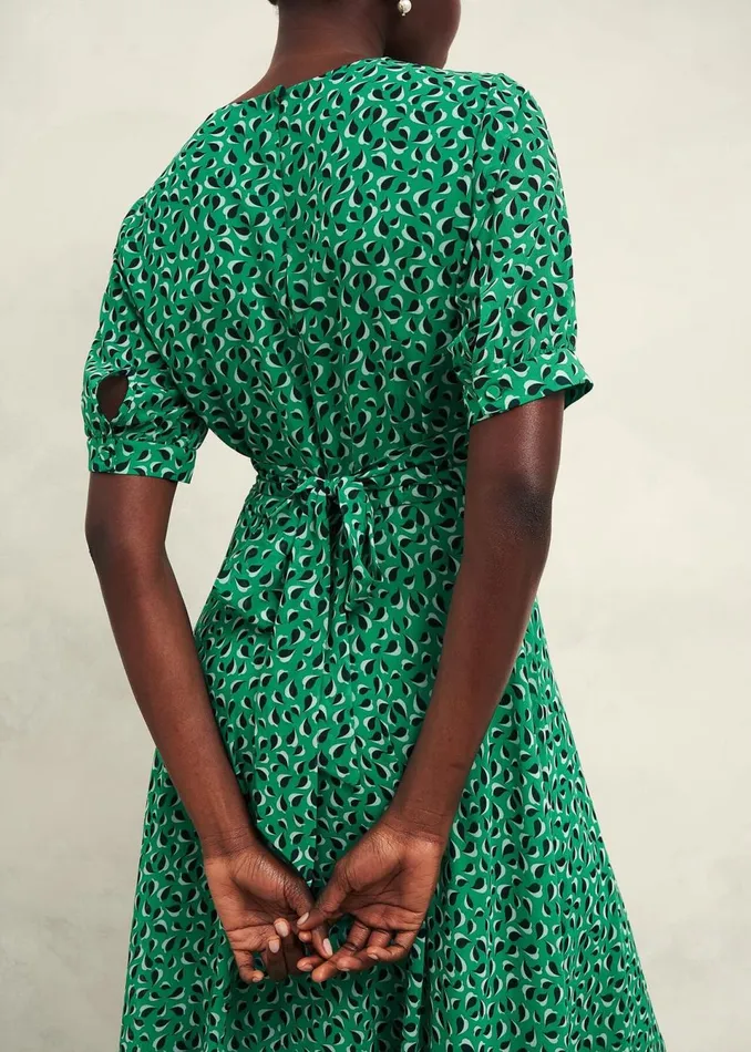 Women Dresses and Jumpsuits Hobbs Bridget Dress Green Multi