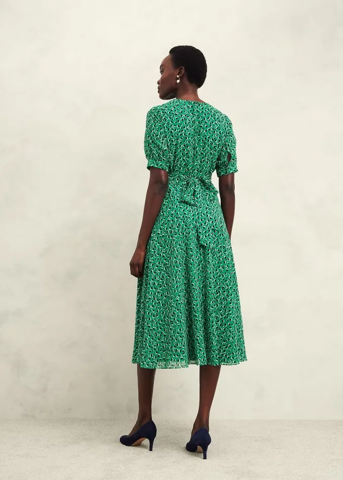 Women Dresses and Jumpsuits Hobbs Bridget Dress Green Multi