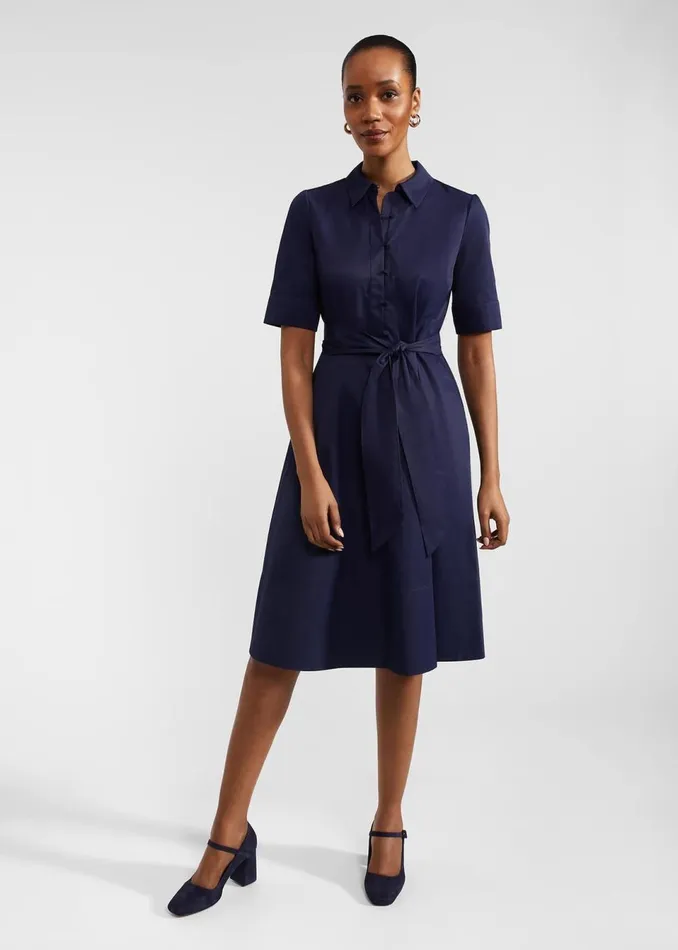 Women Dresses and Jumpsuits Hobbs Brielle Dress Midnight