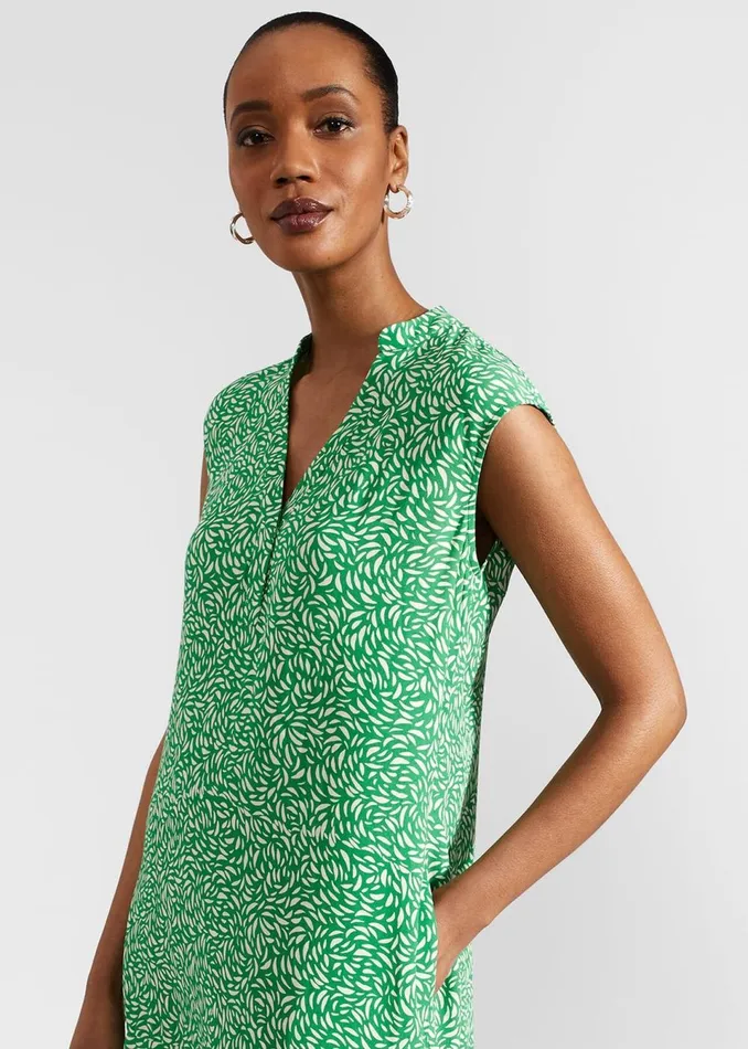 Women Dresses and Jumpsuits Hobbs Janey Dress Green Cream