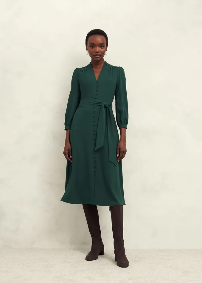 Women Dresses and Jumpsuits Hobbs Magnolia Dress Bay Green