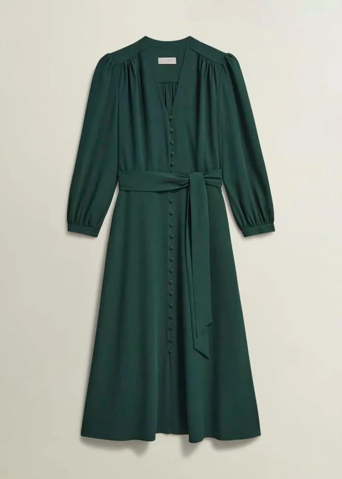 Women Dresses and Jumpsuits Hobbs Magnolia Dress Bay Green