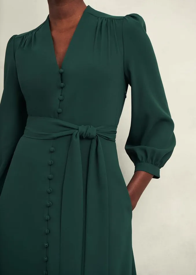 Women Dresses and Jumpsuits Hobbs Magnolia Dress Bay Green