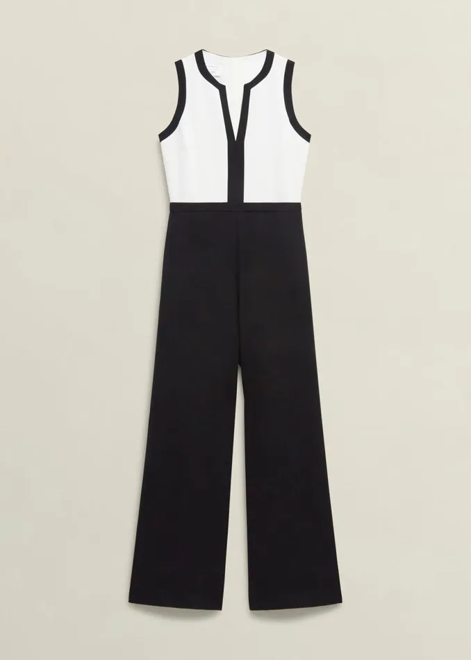 Women Dresses and Jumpsuits Hobbs Mannington Jumpsuit Black Ivory