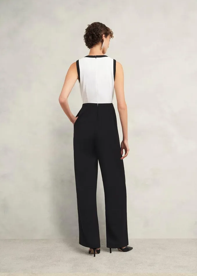 Women Dresses and Jumpsuits Hobbs Mannington Jumpsuit Black Ivory