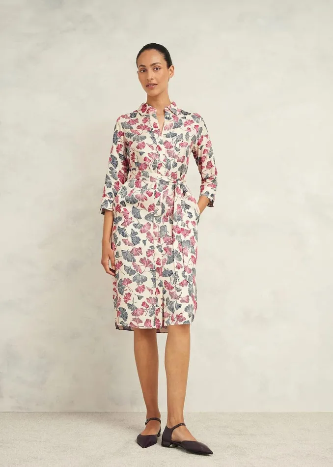 Women Dresses and Jumpsuits Hobbs Petite Francis Dress Cream Multi